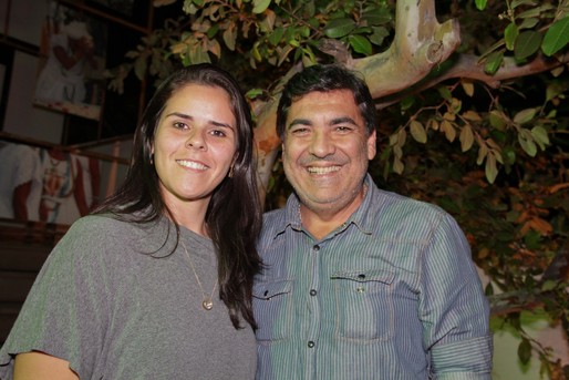 Vanessa Abdala e Roberto Cordeiro