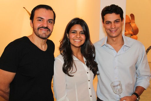 Almo, Thais Darzé e Gabriel Fernandes