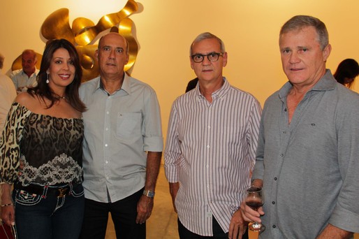 Moema Pitanga, Carlos Nestor Passos, Heitor Cunha e Aristoteles Vitorino