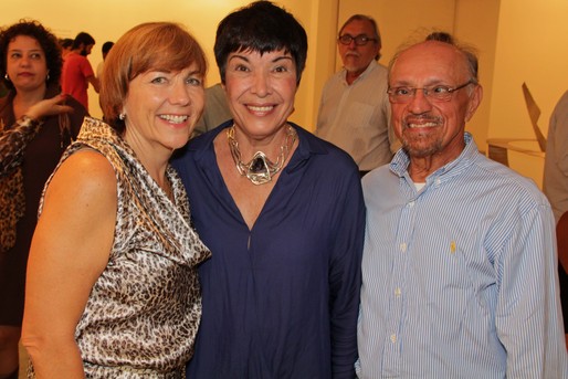 Mollie Cerqueira, Angela Cunha e Nelson Cerqueira