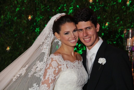 Daniela Alban e Gustavo Flores