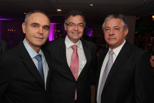 Aloysio Nery, Eugenio Kruschewsky e Silvio Silveira