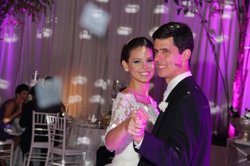 Daniela Alban e Gustavo Flores