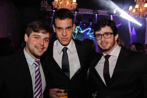 Pedro Adam, Alexandre Souto e André Mello