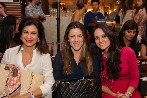 Sandra Maciel, Flávia Abubarin, Camile Souto