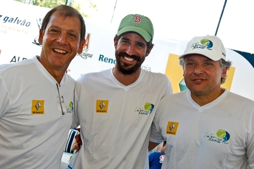 Gian Biglia, Flávio Saretta e Dácio Campos