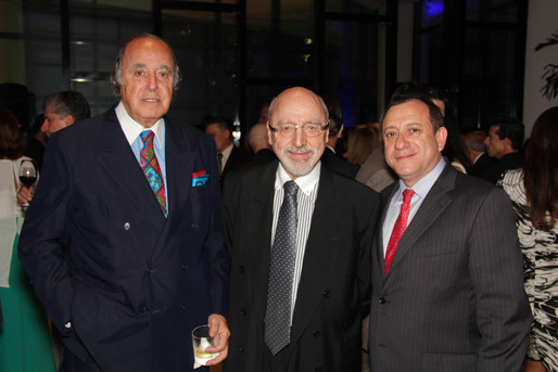 Toni Sando, Ricardo Roman e Michel Tumaness