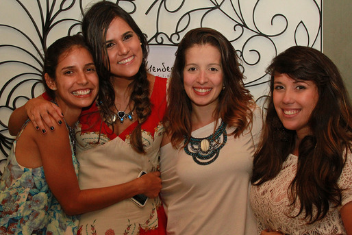 Candida Spetch, Lu Mendes, Julia Marques e Marcella Figueiredo