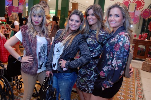 Juliana Viena, Cris Rocon, Priscilla Mendonça, Luciana Fialho