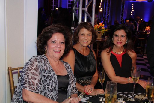 Janete Freitas, Eliane Bradbury e Sandra Maciel