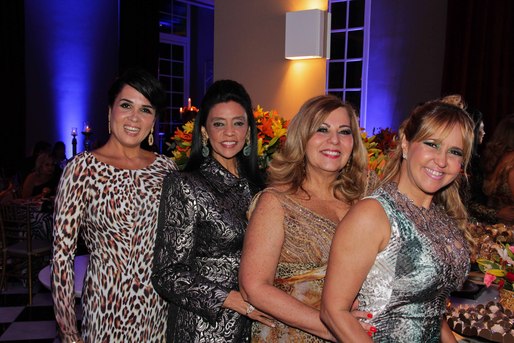 Juliana Dourado, Ana Zaidan, Rita Magalhães e Leninha Veiga