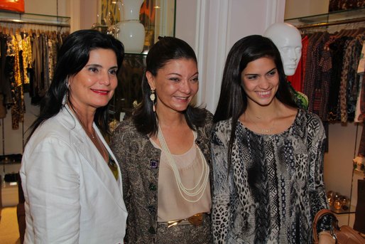 Tercia Borges, Rita Barros e Barbara Borges