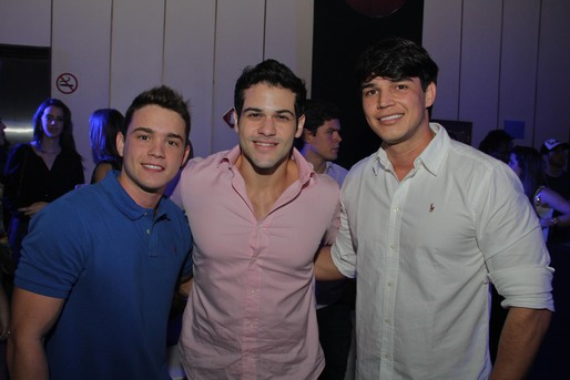 Luan Cardoso, Guiga Teixeira e Paulo Tarso