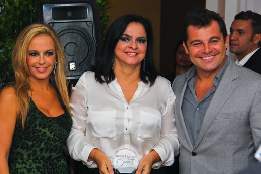 Larissa Bicalho, Ana Paula Magalhães e Paulo Bacchi