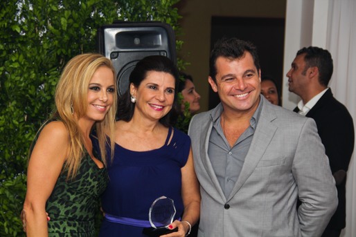 Larissa Bicalho, Marcia Meccia e Paulo Bacchi