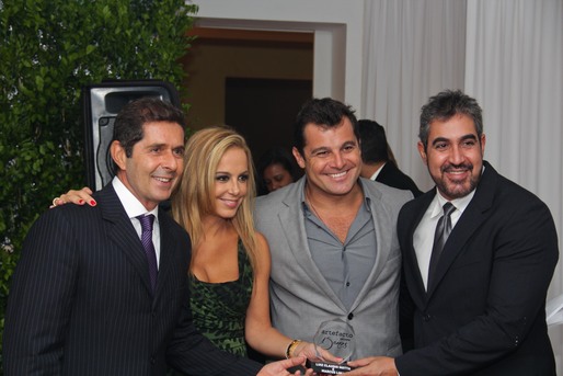 Luiz Paulo Mota, Larissa Bicalho, Marcus Lima e Paulo Bacchi