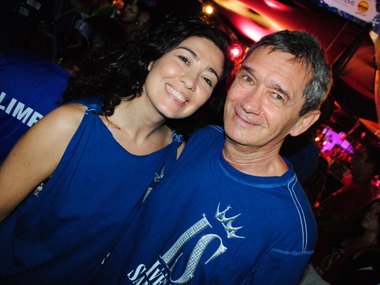 Fernanda e Serginho Groisman.