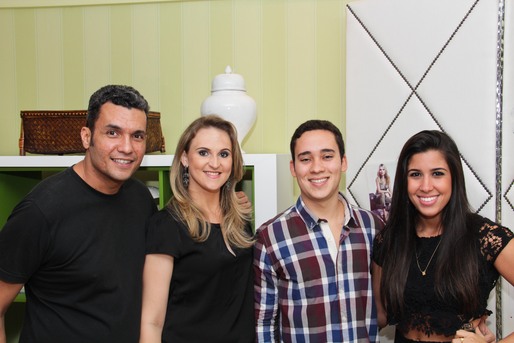 Emilio Valu, Denise Reis, Cauã Witzke e Caroline Gaspar