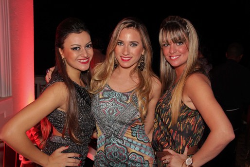 Marina Neves, Fabiana Cormenzana e Christiane Paolillo