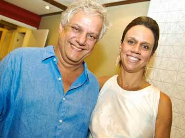 Edinho Engel e Lila Lopes