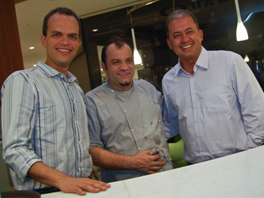 André Pereira, Alexandre Narduzzi e José Pinheiro