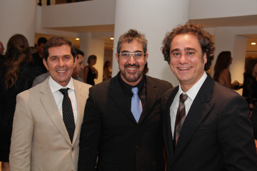 Marcus Lima, Luiz Claudio Mota e Sidnei Quintela