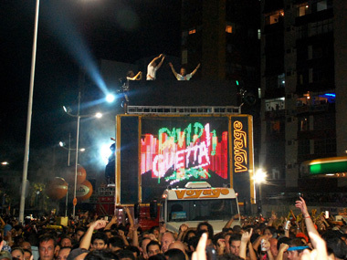 Bloco salvador com David Guetta