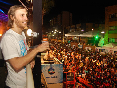 David Guetta encantado com o carnaval da Bahia