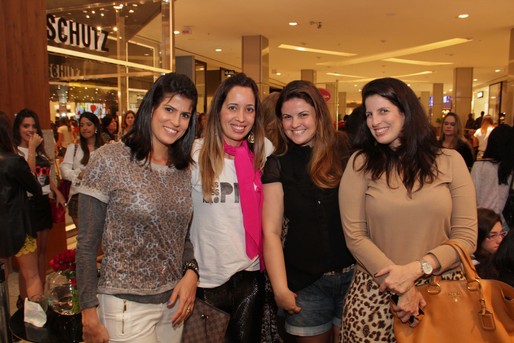 Carol Sahade, Fabiane Regueira, Fran Figueiredo e Fernanda Brinço