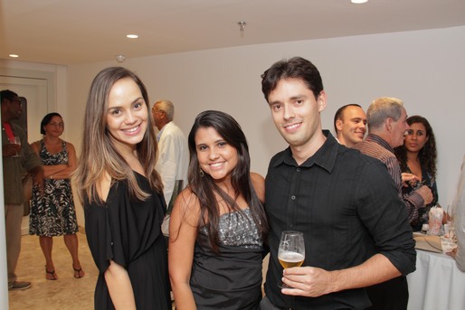 Frieda Hackeer, Michele Freire e Walmir Pinheiro Jr.