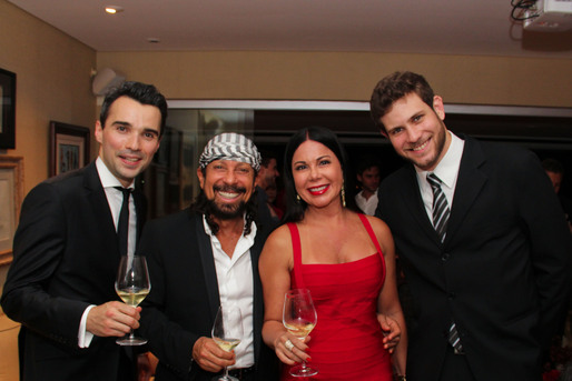Roman Jousselin, Bel e Aninha Marques e Lucas Schnitman