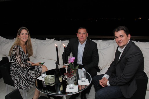 Eduarda e Alesandre Bacelar e Marcos Gordilho