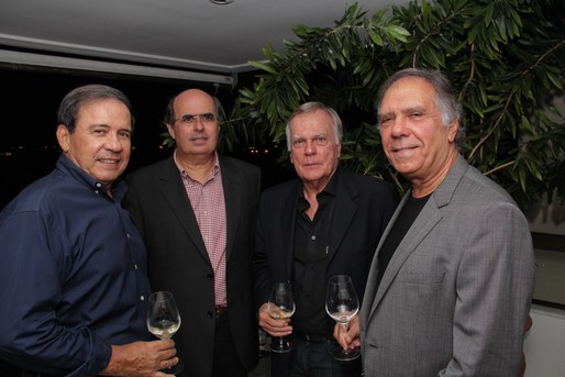 Marcio Brito, Eugenio Carvalho, Buba Wecherle e Carlos Eduardo Souza