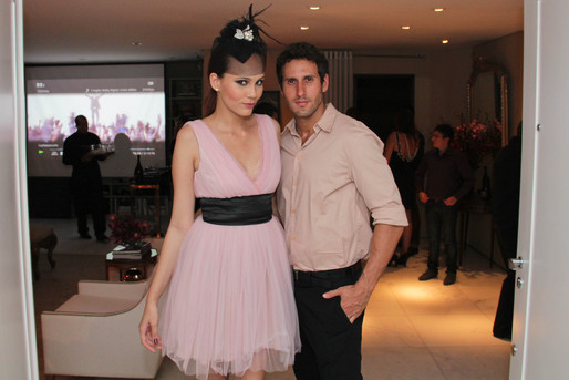 Vitoria Marques e Eduardo Vieira