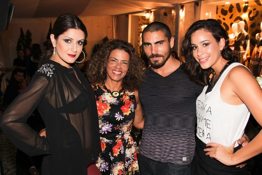 Dany Brugni, Tininha Viana, Ariel Freitas e Agata Fidelis