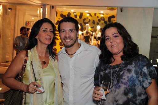 Marcia Garcez, Affonso Barros da Cunha e Isavela Gomes
