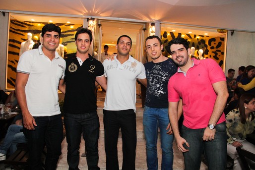 Marco Antonio, Mario Feitosa, Ailton Araujo, Amilton Fernandes e Leonardo Sieiro