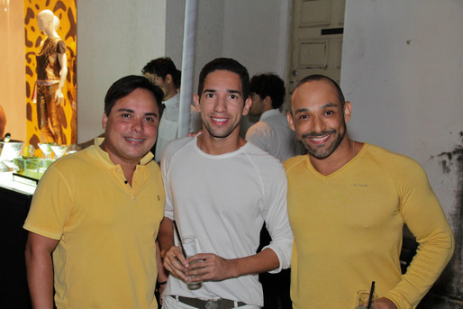 Paulo Sousa, Danilo Amorim e Mauricio Gonçalves