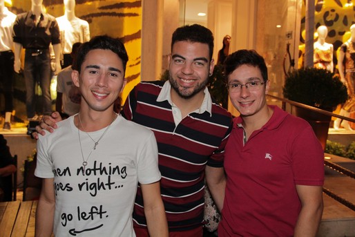 Tamyr Mota, Thiago Peralta e José Mion