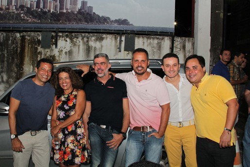 Ueldo Tiaka, Tininha Viana, Lula Bezerril, Paulinho Gomes e Paulo Sousa