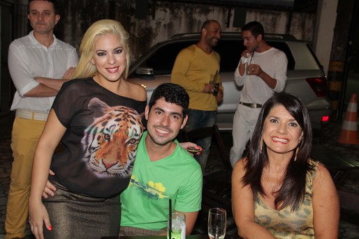 Adriana e Marçal Maskell e Cristina Novaes