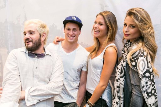 Matheus Basticchi, Sean, Carroll Bruna_Loureiro_e_Julia_Dante