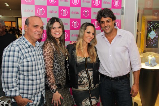 Ewerton Visco, Paula Duarte,  Liege e Paulo Goes