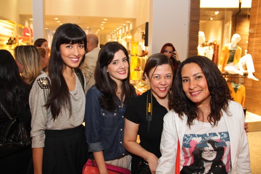 Ritielle Nunes, Amanda Dragone, Marcia Luz e Liu Falcão