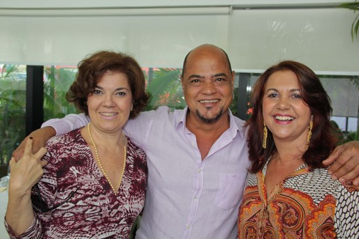 Jacqueline Costa Lino, Serginho e Ozana Barreto