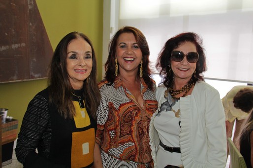 Verinha Luedy, Ozana Barreto e Moema Ribeiro