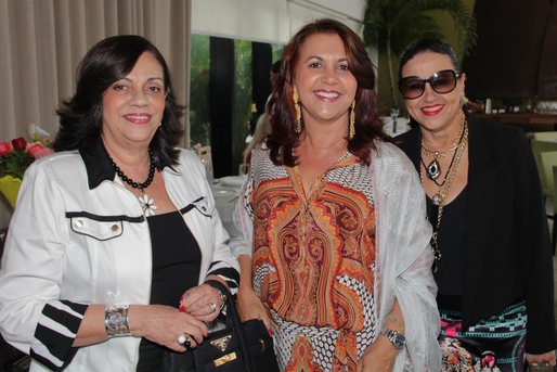 Yeda Pereira, Ozana Barreto e Sonia Steel