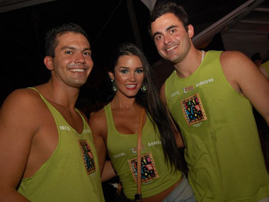 Rafael Freitas, Carol Muniz e Rafael Faccisetti