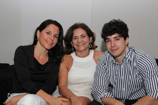 Arlene Barreto, Auxiliadora Sousa e Flavio Oliveira