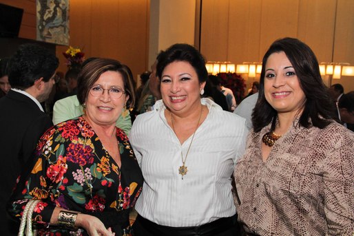 Berta Van Der Kellen, Cicera Silva e Claudia Novaes